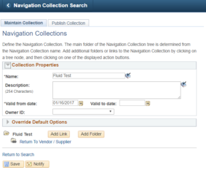 Navigation Collections 1