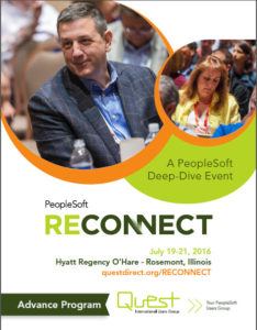 Reconnect 2016 Advanced Program