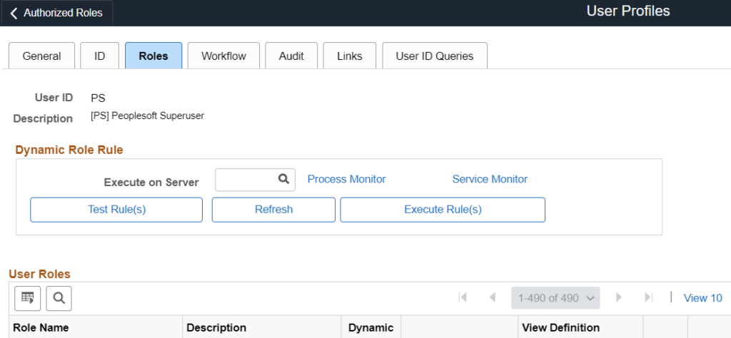 User Profiles - Query Masking