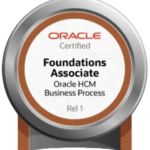 Foundations Associate Oracle HCM Business process badge