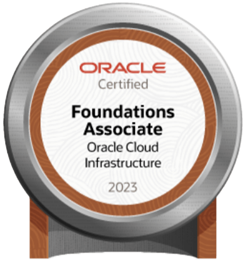 Foundations Associate Oracle Cloud Infrastructure Badge