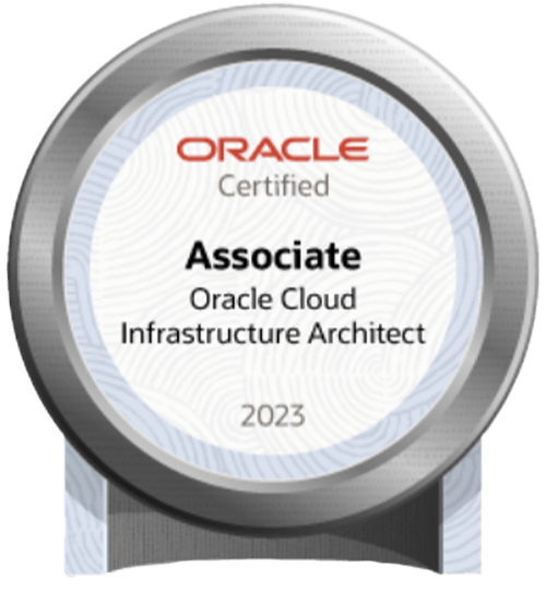 Associate Oracle Cloud Infrastructure Architect Badge