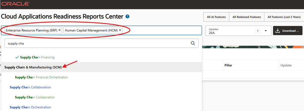 Cloud Applications Readiness Reports Center